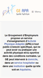 Mobile Screenshot of ge-apa-sante.com